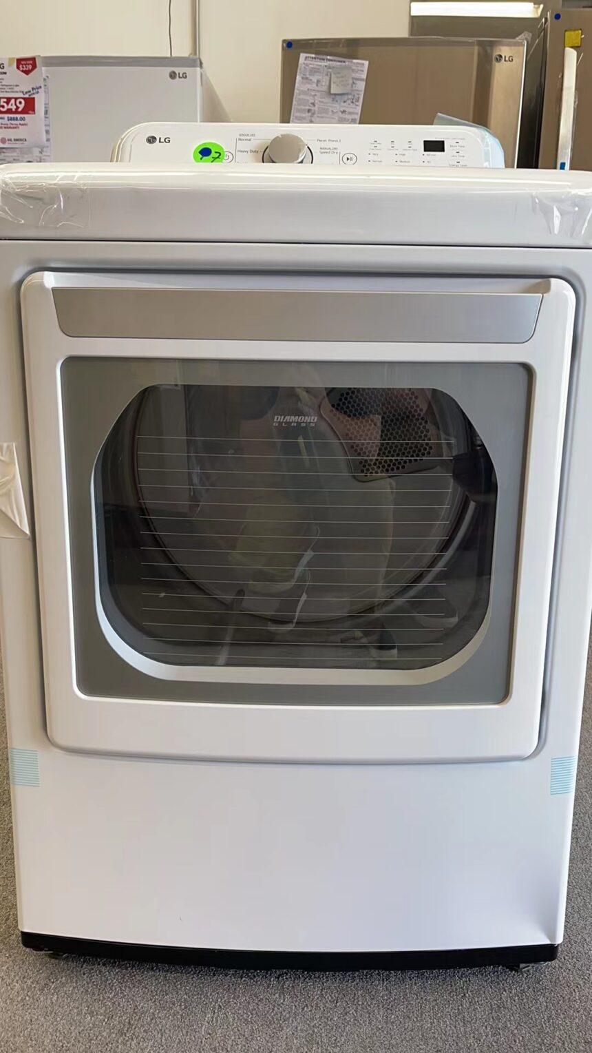 7.3 cu. ft. Ultra Large Capacity Electric Dryer with Sensor Dry
