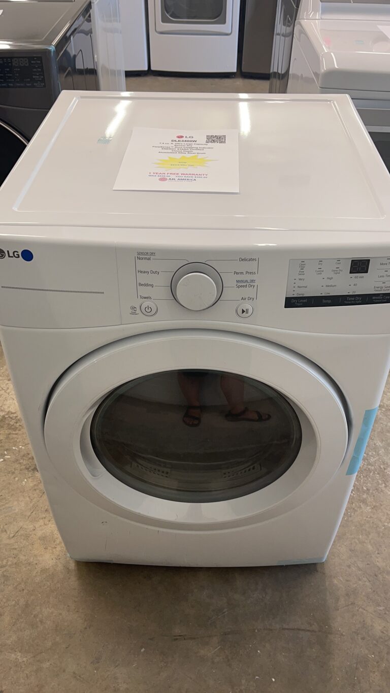 7.4 cu. ft. Ultra Large Capacity Electric Dryer Appliances 4 Less