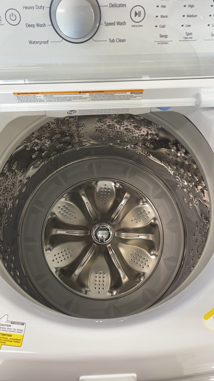 5.0 cu. ft. Mega Capacity Top Load Washer with TurboDrum Technology