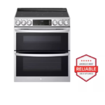 LG 7.3 cu. ft. Smart Electric Double Oven Slide-in Range with InstaView®, ProBake® Convection, Air Fry, and Air Sous Vide